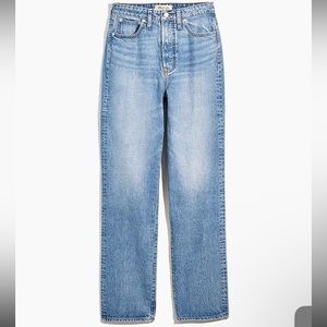 Madewell: The Curvy Perfect Vintage Straight Jean in Seyland Wash Size 28